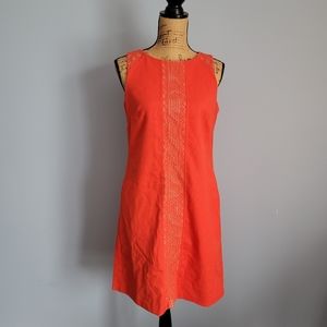 Nine West Orange Sleeveless Dress